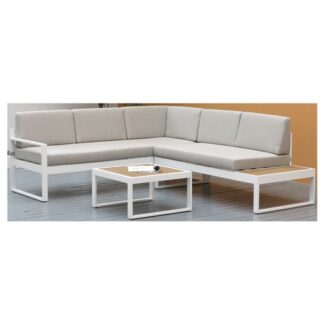 Set da esterno Amicasa BHR 3552S CORALLO Bianco e Grigio Set da esterno (ord.min.1.00unità)