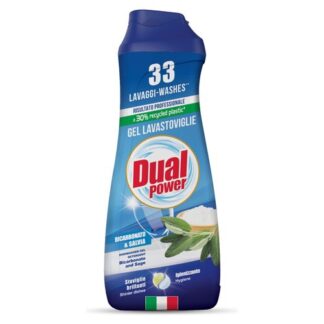 Detersivo lavastoviglie Detersivo lavastoviglie Dual Power LV9156 Gel Bicarbonato & Salvia (ord.min.1.00 unità)