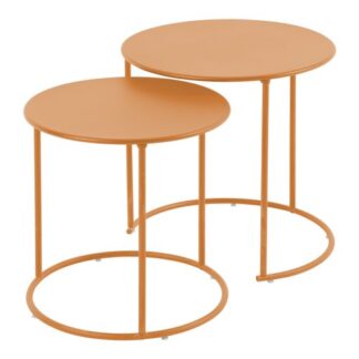 Set tavolini da esterno Set tavolini esterno Amicasa ZURIGO Senape (ord.min.1.00 unità)