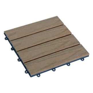 Pavimento da esterno Pavimento Amicasa H T701 Teak black (ord.min.11.00 unità)