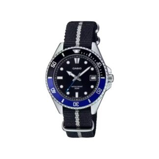 Orologio polso Orologio Casio MDV 10C 1A2VEF STANDARD Black e Silver (ord.min.1.00 unità)