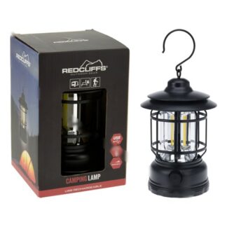 Lampada portatile Lampada portatile Redcliffs C22005010 Led ricaricabile USB Nero (ord.min.1.00 unità)