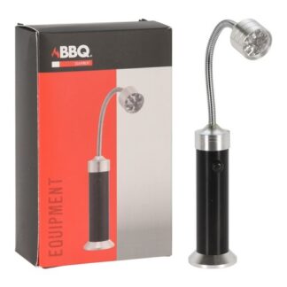 Accessori barbecue Accessorio barbecue 9 led batteria Bbq C83500900 Inox e Nero (ord.min.1.00 unità)