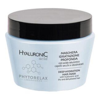 Hyaluronic acid maschera idratazione profonda 250 ml Phytorelax Trattamento capelli (ord.min.1.00unità)