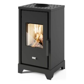 Stufa legna Stufa legna Punto Fuoco 9016052900 LELA Black (ord.min.1.00 unità)