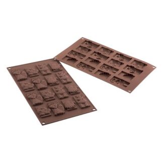Stampo dolci Stampo Silikomart 26 198 77 0065 16P Winter Choco (ord.min.1.00 unità)