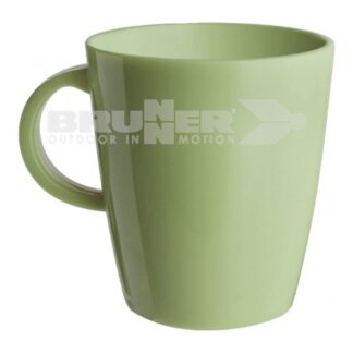 Tazza campeggio Brunner 0830051N C43 DOLOMIT Verde Tazza campeggio (ord.min.1.00unità)