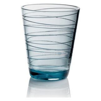 Bicchiere campeggio Brunner 0830214S C28 ONDA Trasparente blu Bicchiere campeggio (ord.min.1.00unità)