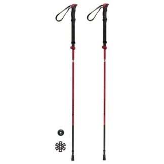 Set bastoni trekking Set bastoni trekking Ferrino 78388NRR SPANTIK Rosso (ord.min.1.00 unità)