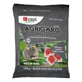 Esca animali Esca Zapi 104910 Agrigard Difetec P29 Rosso (ord.min.1.00 unità)