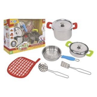 Playset cucina Playset Globo 41726 W’TOY Chef Italia 8 pz (ord.min.1.00 unità)