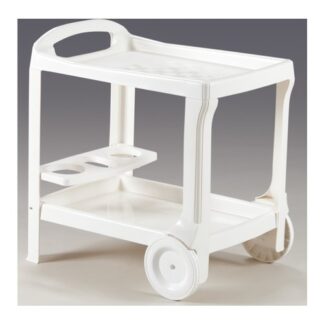 Carrello porta vivande Carrello porta vivande Bica 92 BORNEO Bianco (ord.min.1.00 unità)