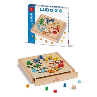 Gioco Dal Negro 54123 Ludo x 6 gioco Gioco di società (ord.min.1.00unità)