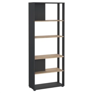 Libreria Libreria Tvilum 65592IGHL SIGN Matt grey e Jackson hickory (ord.min.1.00 unità)