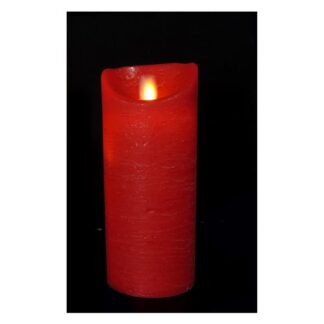 Candela led Candela led Pre Qu' Italia D2227 effetto fiamma con timer Rosso (ord.min.1.00 unità)