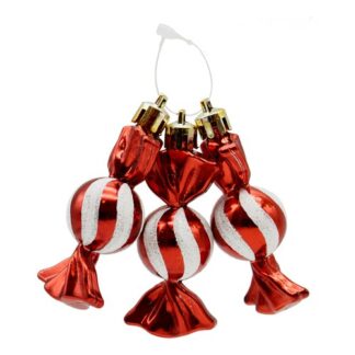 Set addobbi albero Natale Set addobbi albero Natale Pre Qu' Italia B5043 Caramelle Assortito Ros (ord.min.1.00 unità)