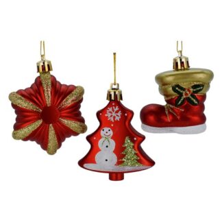 Set addobbi albero Natale Set addobbi albero Natale Pre Qu' Italia B5509 Soggetti natale Assorti (ord.min.1.00 unità)