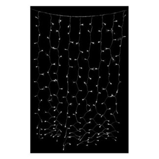 Tenda luminosa Natale Tenda luminosa Natale Pre Qu' Italia D2370 Trasparente (ord.min.1.00 unità)