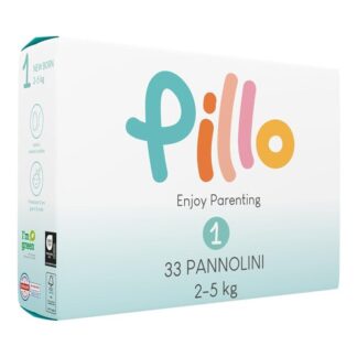 Pannolini Pannolini Pillo 00212 ENJOY PARENTING misura 1 Newborn (ord.min.1.00 unità)