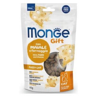Snack gatto Alimento Monge 8502 GIFT Appetito Difficile (ord.min.1.00 unità)