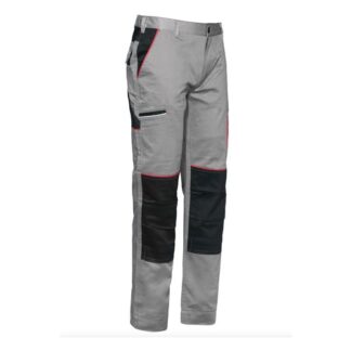 Pantaloni lavoro Pantaloni lavoro Issaline 9030B080XL STRETCH LINE Boom Grigio e Nero (ord.min.1.00 unità)