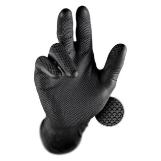 Guanti monouso Guanti monouso Issaline 246BKL GRIPPAZ Nero (ord.min.1.00 unità)