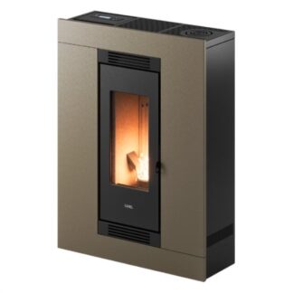 Stufa pellet Stufa pellet Cadel 7023041 LUCE PLUS 9 Light bronze (ord.min.1.00 unità)