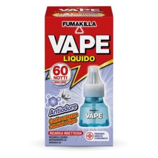 Insetticida elettroemanatore Insetticida elettroemanatore Vape GA2074300 Zanzare Antiodore 60 notti (ord.min.1.00 unità)