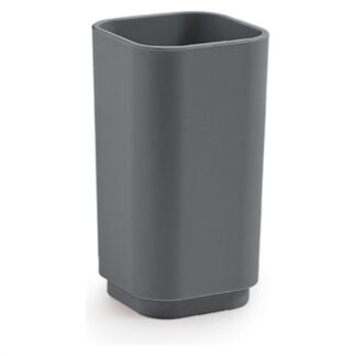 Bicchiere porta spazzolino Bicchiere porta spazzolino Gedy 639808M SEVENTY Grigio (ord.min.1.00 unità)