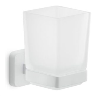 Porta spazzolino parete Porta spazzolino parete Gedy TO1002 TONGA Bianco (ord.min.1.00 unità)