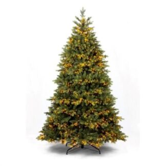 Albero Natale addobbato Albero Natale addobbato Amicasa MONVISO PVC e PE Verde (ord.min.1.00 unità)