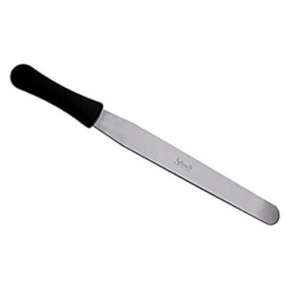 Spatola cucina Spatola cucina Salvinelli SPCU15 flessibile da cuoco Acciaio e Nero (ord.min.1.00 unità)