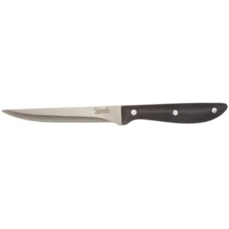 Coltello bistecca Coltello bistecca Salvinelli CBLBI BISTROT lama 11,5 cm Cromo e Nero (ord.min.1.00 unità)