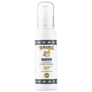 Deodorante roll on L'Amande Deo spray malva e rosmarino 100 ml Deodoranti roll-on (ord.min.1.00unità)