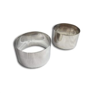 Coppapasta Coppapasta Elettro Center Art 160 2 pz 90x50 e 80x50 mm Cromo (ord.min.1.00 unità)