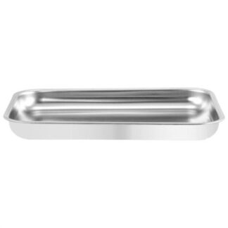 Teglia forno Teglia Steel Pan 11048 PATENTED bassa Cromo (ord.min.1.00 unità)