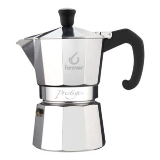 Caffettiera Caffettiera Forever 120114 MISS MOKA PRESTIGE Silver (ord.min.1.00 unità)
