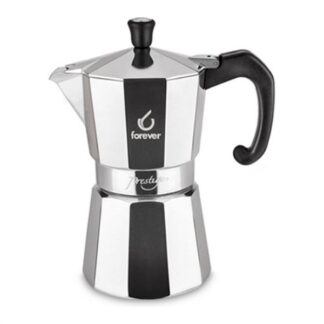Caffettiera Caffettiera Forever 120112 MISS MOKA PRESTIGE Silver (ord.min.1.00 unità)