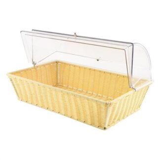Porta pane Porta pane Pinti inox 97150760 con cupola trasparente Naturale (ord.min.1.00 unità)