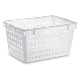 Cassetta per alimenti Cassetta Giganplast 2200 P3 cesta forata Bianco (ord.min.1.00 unità)
