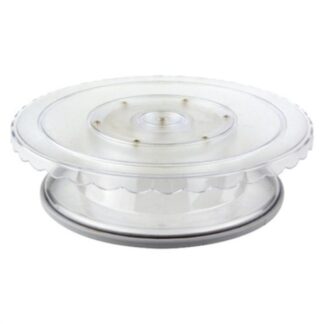 Alzata Alzata Ilsa 26830330PCV CRYSTAL torta girevole Trasparente (ord.min.1.00 unità)