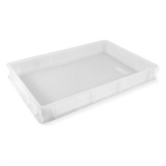 Cassetta per alimenti Cassetta Giganplast 1885 HD SERVICE sovrapponibile per alimenti Bianco (ord.min.1.00 unità)
