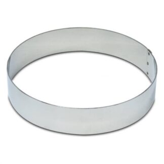 Stampo dolci Stampo Pavoni Italia X1202 fascia cerchio Acciaio inox (ord.min.1.00 unità)