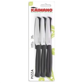 Set coltelli tavola Set coltelli Kaimano 1023426 DINAMIK per pizza Nero (ord.min.1.00 unità)