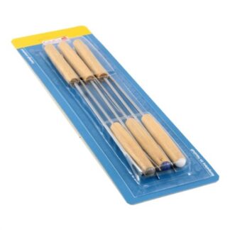 Set forchette fonduta Set forchette fonduta Kaufgut 070366 Legno naturale (ord.min.1.00 unità)