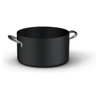 Casseruola Ballarini 6018 24 PROFESSIONALE SERIE 6000 manici inox Nero Casseruola (ord.min.1.00unità)