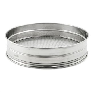 Setaccio Pinti inox 50905830 per pesce fori rete 11x9 mm Cromo Setaccio (ord.min.1.00unità)