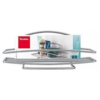 Cestello box doccia Cestello box doccia Metaltex 46 00 01 ONDA rettangolare Silver (ord.min.1.00 unità)
