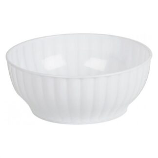 Insalatiera Insalatiera Mobil Plastic 50 26 BIM SSS HO.RE.CA. costolata Bianco (ord.min.1.00 unità)
