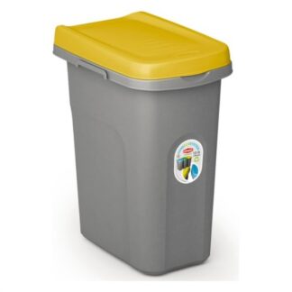 Pattumiera differenziata Pattumiera differenziata Stefanplast 70700 HOME ECO SYSTEM Giallo (ord.min.1.00 unità)